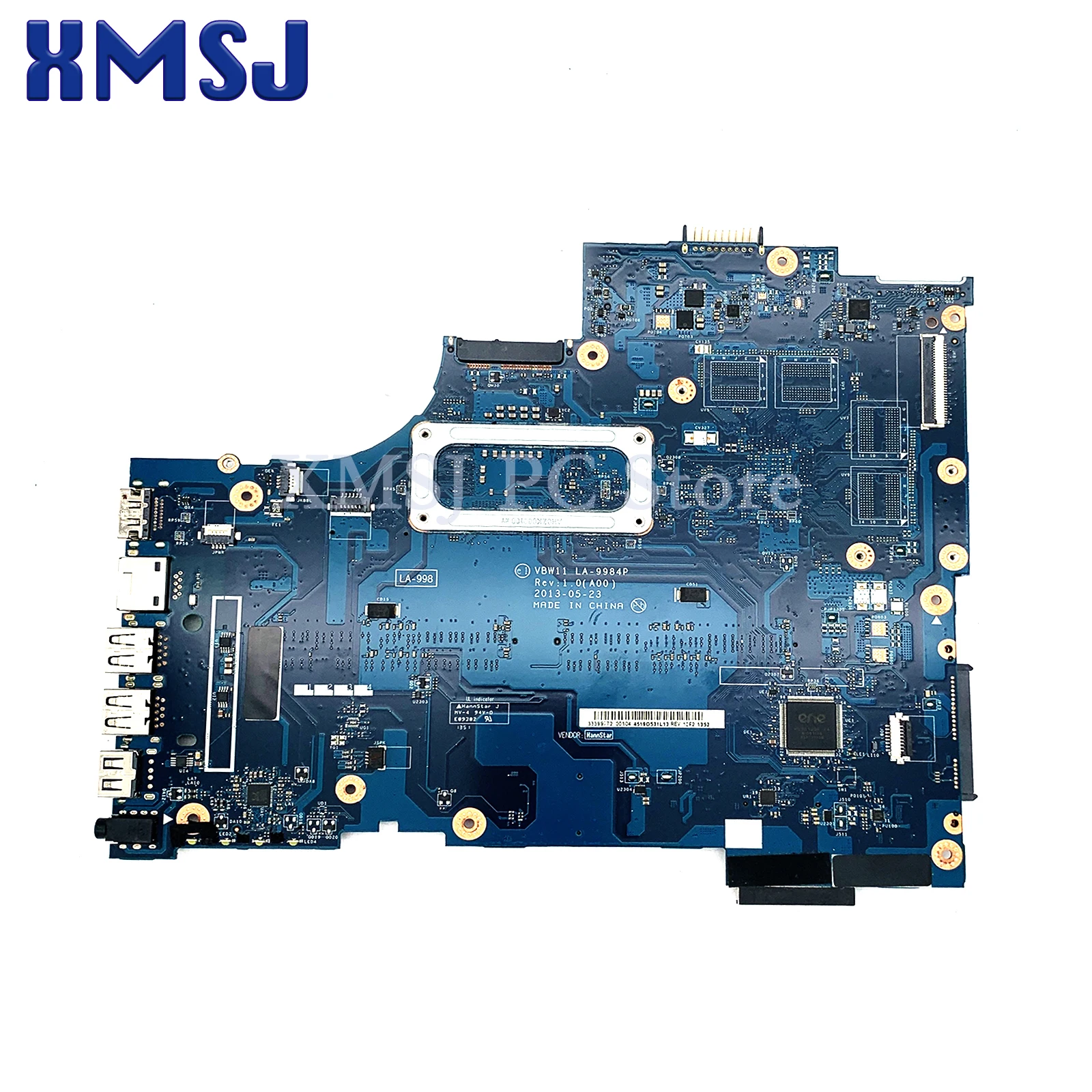 For Dell Inspiron 17R 3737 5737 Laptop Motherboard VBW11 LA-9984P With i3-4010U i5-4200U i7-4500U CPU CN-01CFYT 0D9D5C 0W6XCW