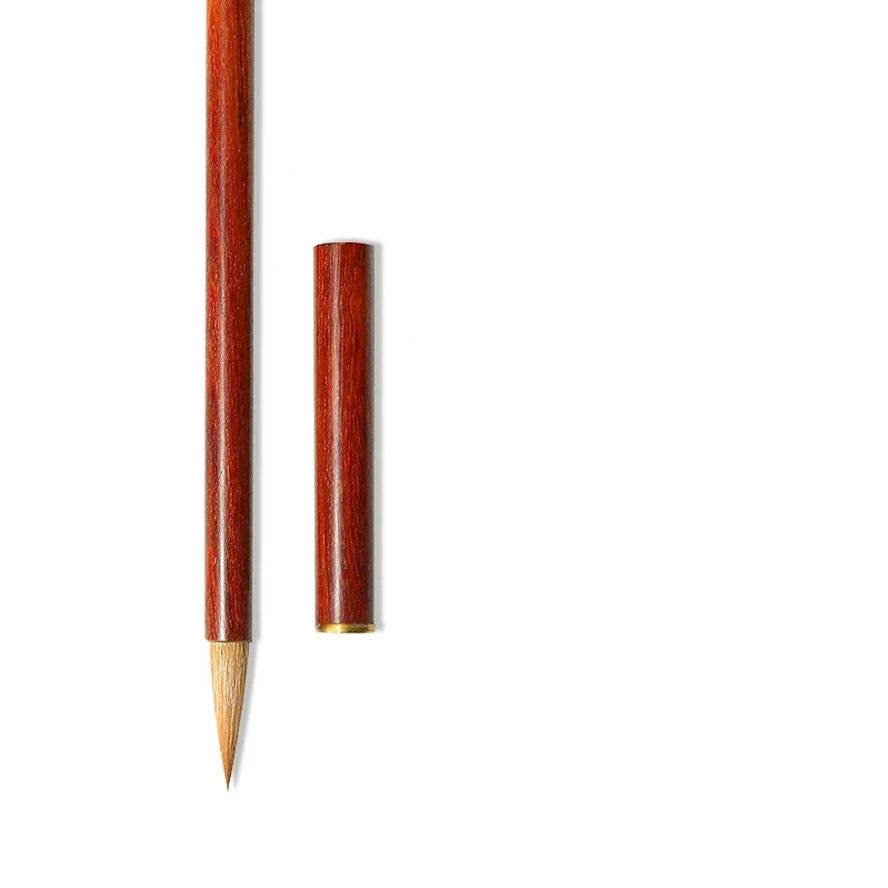 

Профессиональный набор кистей для каллиграфии Sumi — маленькая обычная кисть премиум-класса из чистой волчьей шерсти и козьей шерсти для экспертов, художественный инструмент