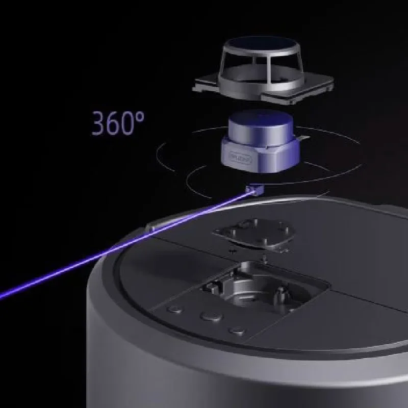 Robot di pulizia intelligente a base di nuvole DATA, spazzare e pulire la pianificazione intelligente completamente automatica