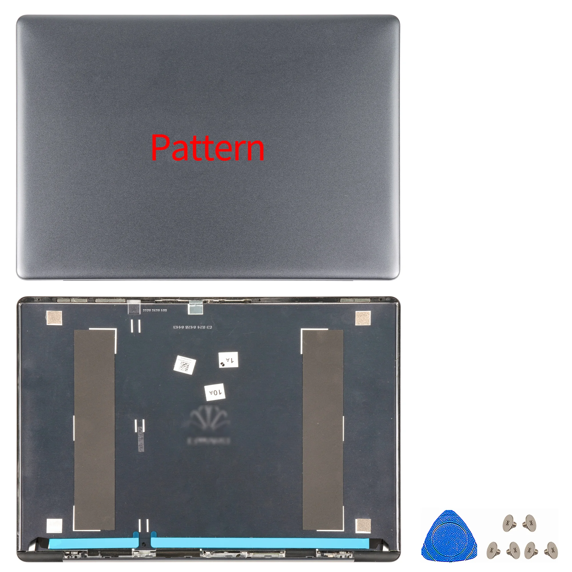 Parts For Huawei Matebook 13 WRT-W29 WRT-W29L WRTB-WFE9L HN-W19R HN-W19L Palmrest Bototm Case Hingecover Laptop housing Gray