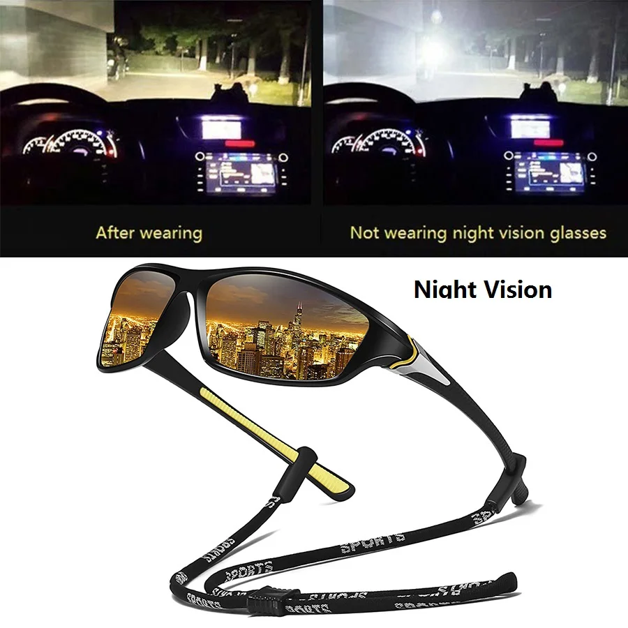 Modische Sicherheits-Sonnenbrille mit Kette für Männer und Frauen, zum Laufen, Bergsteigen, Radfahren, MTB, Outdoor-Sport, Schutzbrille – Detail 9