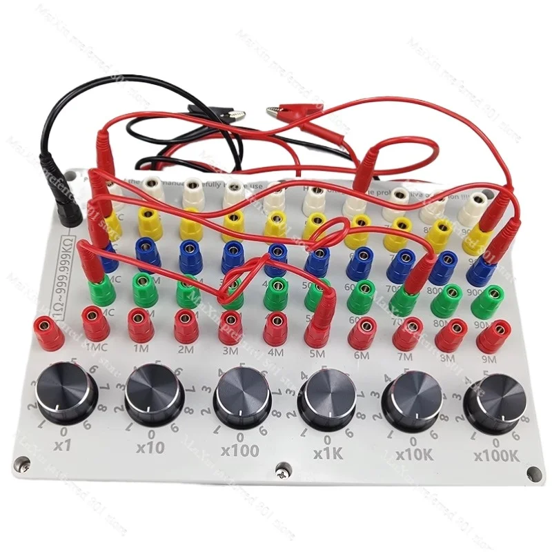 Лабораторная-техника-Стандартный-блок-сопротивления-Электроника-Профессиональный-регулируемый-блок-сопротивления-Высокая-точность