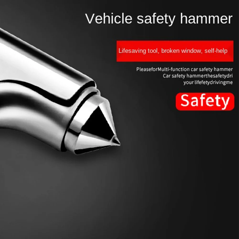 Car Safety Hammer Metal Auto Emergency Window Glass Breaker Car Life-Saving Escape Rescue Safety Hammer