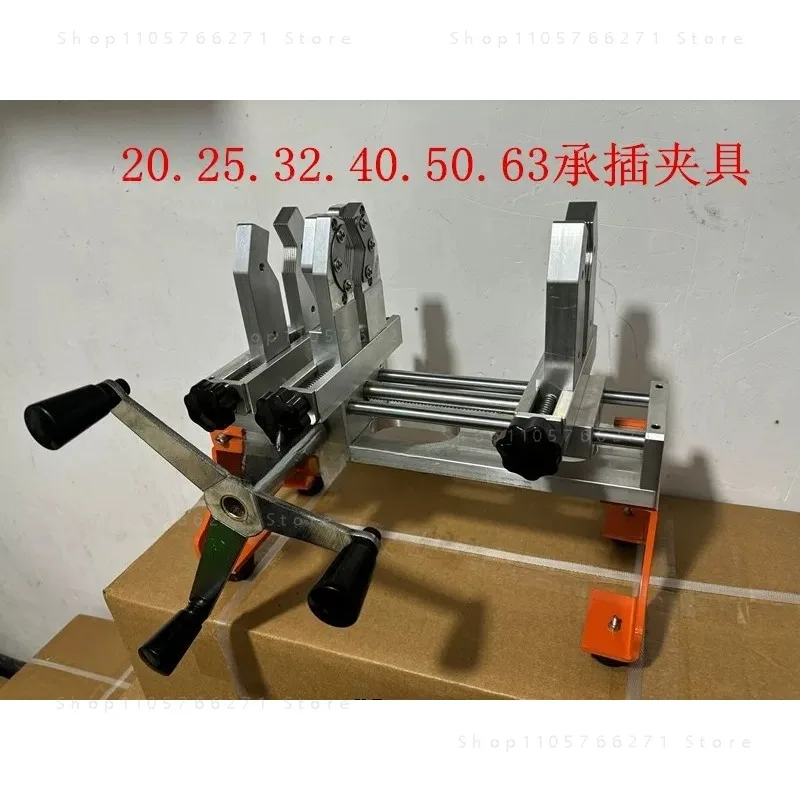 110mm Socket Fusion Welder for PPR PE PVDF Pipes - Portable Manual Butt Welding Machine Kit with JIG Tool 63mm to 110mm
