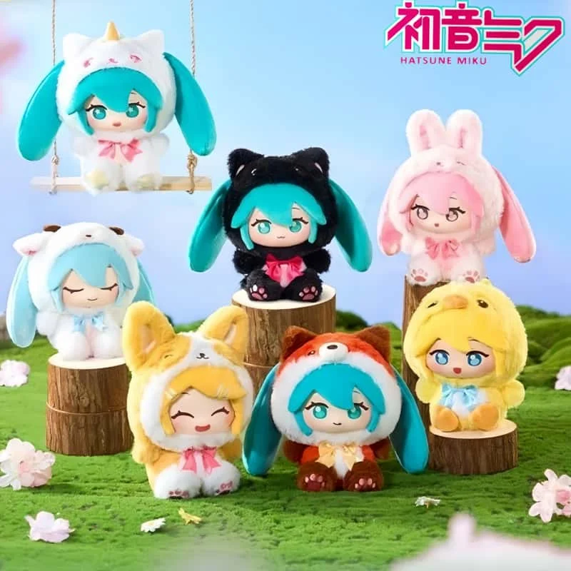 Hatsune Miku VINLY Forest Series Cute Doll Blind Box Borsa misteriosa Ciondolo giocattolo da collezione alla moda per ragazze Regalo di compleanno