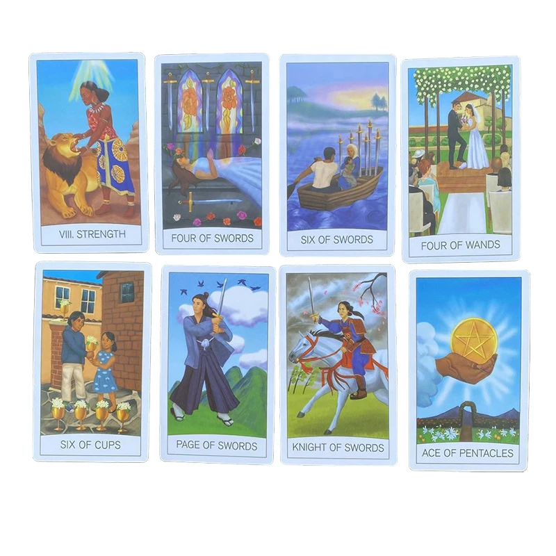 The One World Tarot Cards Deck Work Life And Love Oracle Cards Board Game Divination Fate Entertainment Playing Cards