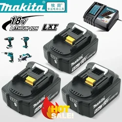 10CMakita battery,18V 3.0AH, 5.0AH, 6.0AH lithium battery, Makita 18V, electric drill, angle grinder, original tool battery