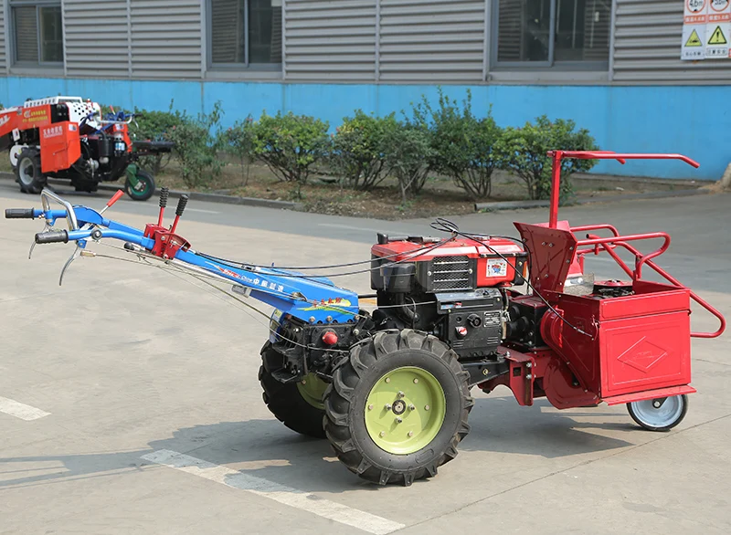 Walking Tractor Mini Corn Harvester Machine / Corn Harvester Prices / Corn Machinery Harvester