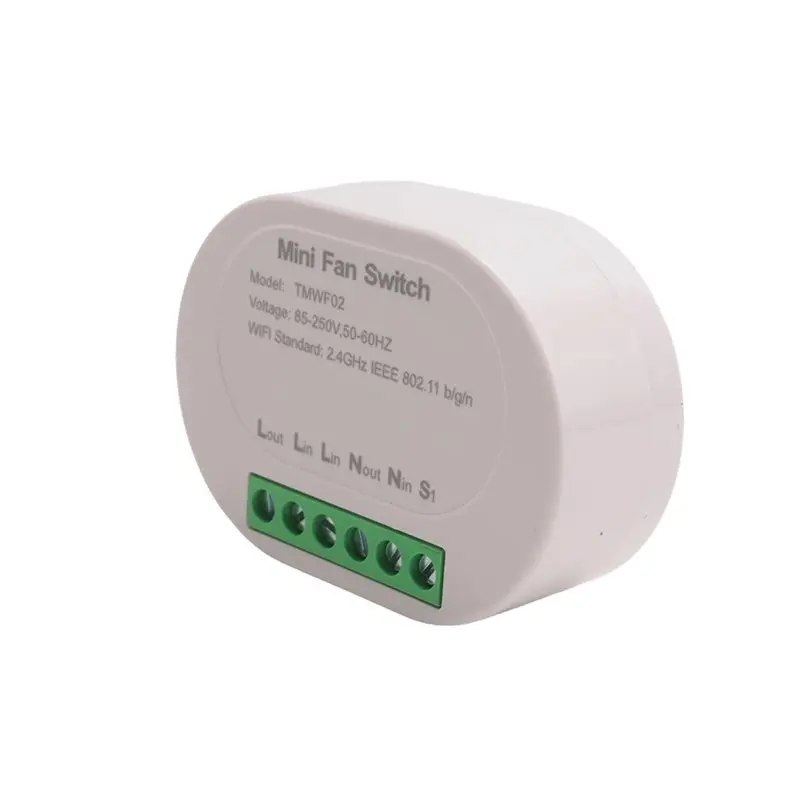 AT82-Tuya Smart Wifi Fan Ceiling Fan Switch Module Dual-Mode Reset Voice Switch Controller For Alexa Google Home