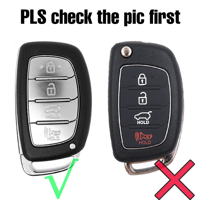 4 Button Silicone Car Remote Key Fob Shell Cover Case For Hyundai Elantra Sonata Tucson i40 2014 2015 2016 2017 2018