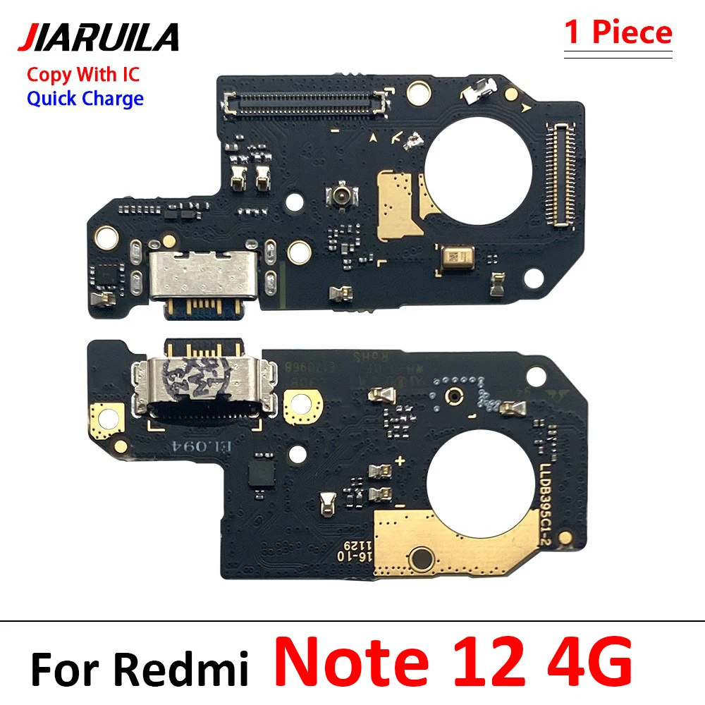 New For Xiaomi Redmi Note 11 11E 12 13 Pro Plus 4G 5G USB Charging Port Dock Charger Connector Board Microphone Flex Cable