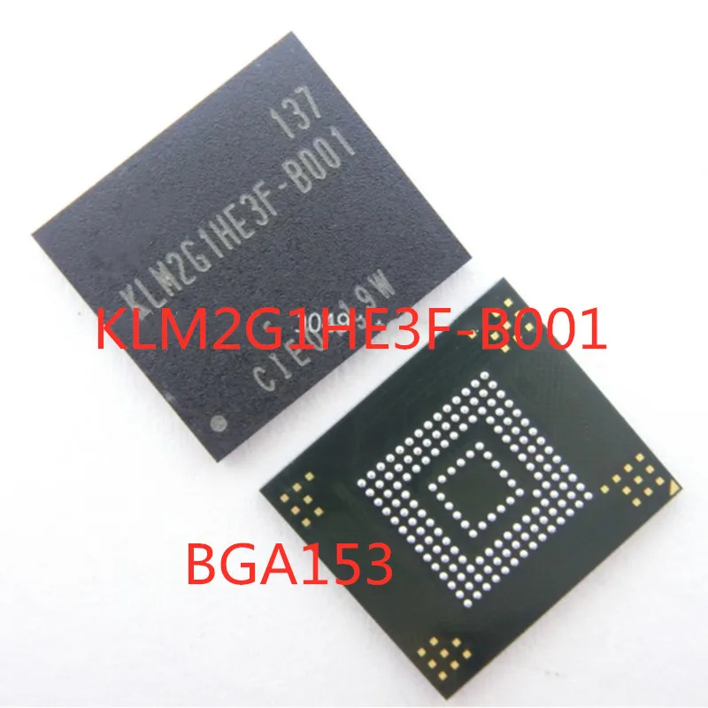 

2PCS/LOT 100% Quality KLM2G1HE3F-B001 KLM2G1HE3F BGA153 2GB memory chip In Stock New Original