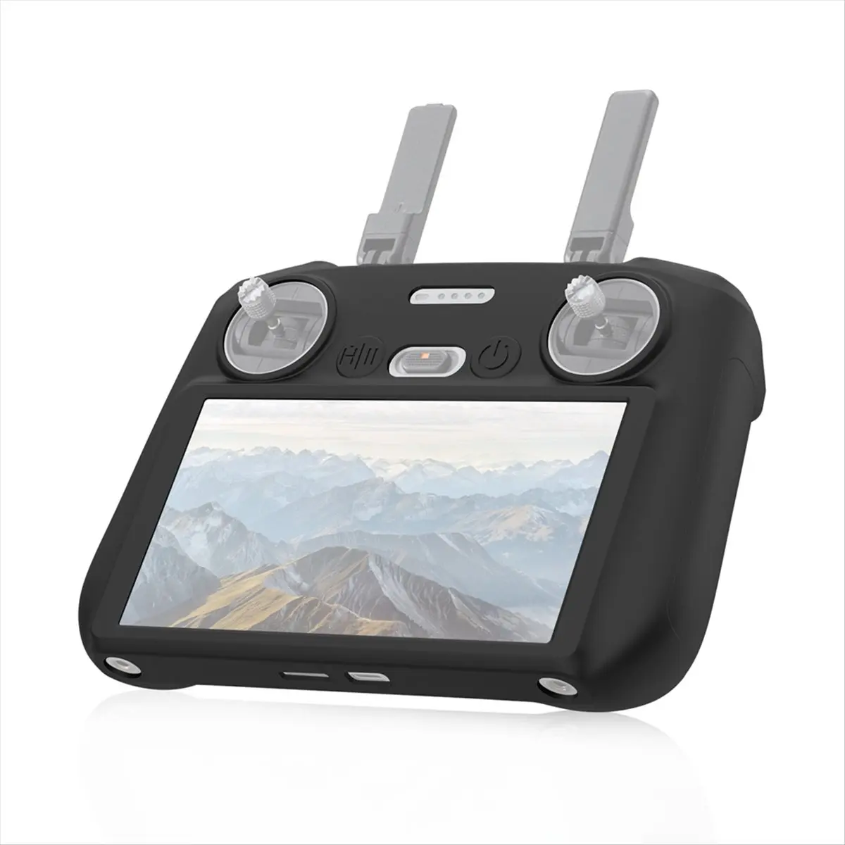 #27X Consumer Electronics,For DJI Mini 4 Pro/Air3 Drone Remote Control Case Cover,Black (Black)
