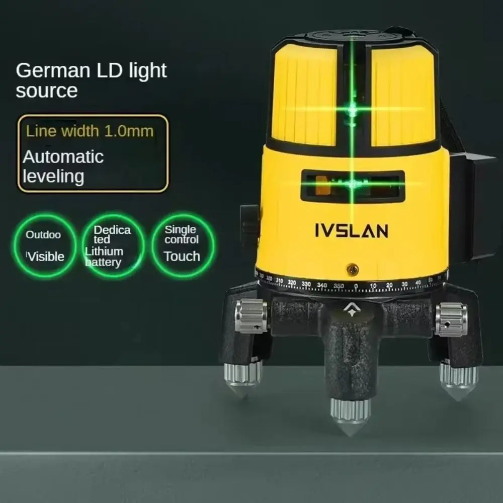 

2/3/5 линий уровень зеленого света с вертикальными перекрестными линиями, прямой лазерный уровень, высокоточный самовыравнивающийся роторный лазерный уровень