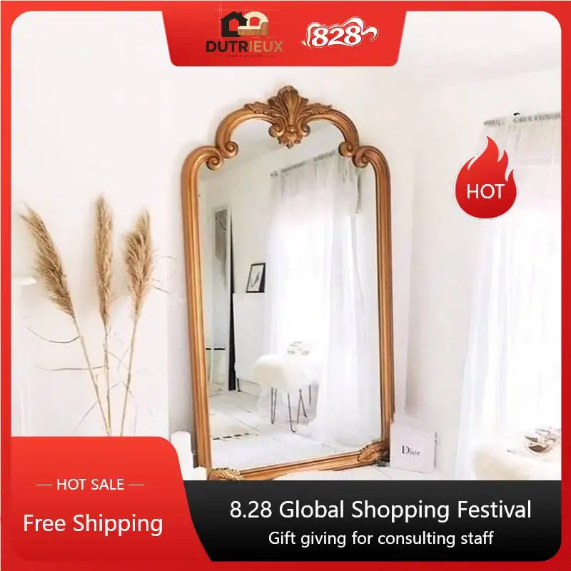 Nordic Design Mirrors Full Body Bedroom Luxury Living Room Mirrors Full Body Floor Modern Specchi A Pavimento Furniture Home