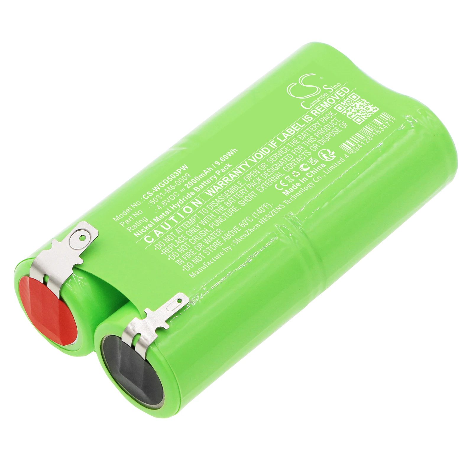 Replacement Battery for Wolf Garten 7085916,Accu 80 PN:5031-M6-0009 2000mAh / 9.6Wh