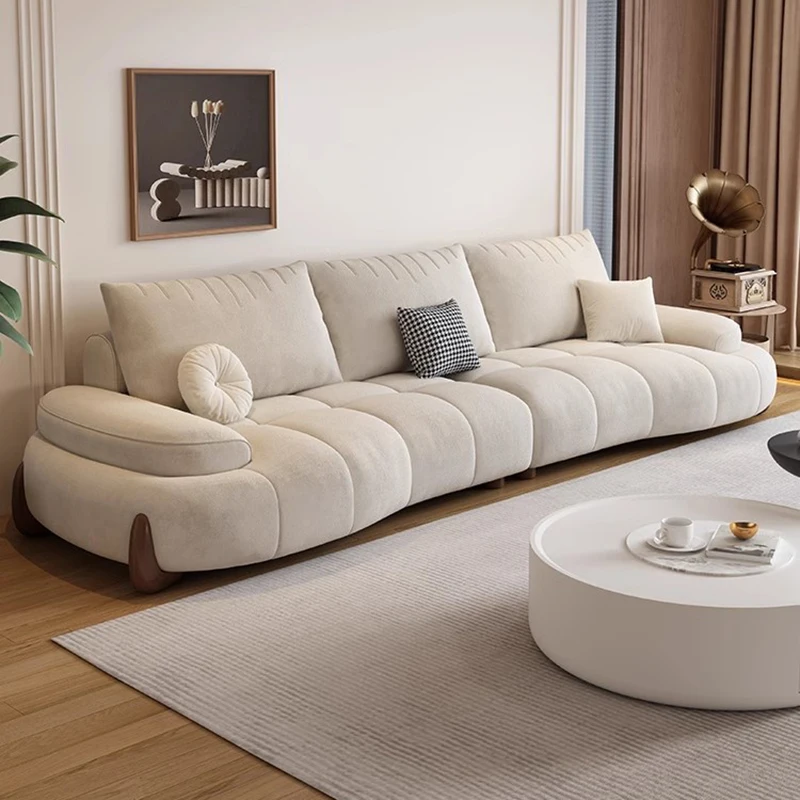 

Modern Nordic Living Room Sofas Wood Legs Scratcher Cats Luxury Living Room Sofas Scratch Protector Lazy Canape Home Furniture