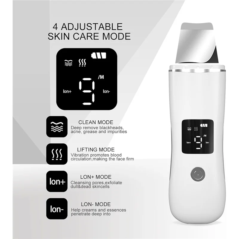 B98A-Ultrasonic Facial Cleaning Instrument, Beautifying Resurfacing Machine Beauty For Blackhead Removal