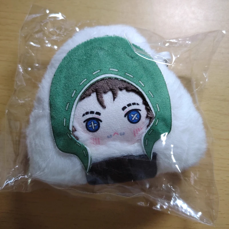 10cm Anime Gra Identity V Kompozytor Kawaii Cosplay Miękki Ryżowy Bąbelek Bawełniane Mini Torebki Zawieszka Pluszaki Zabawka Brelok Rekwizyty Prezent dla Fanów