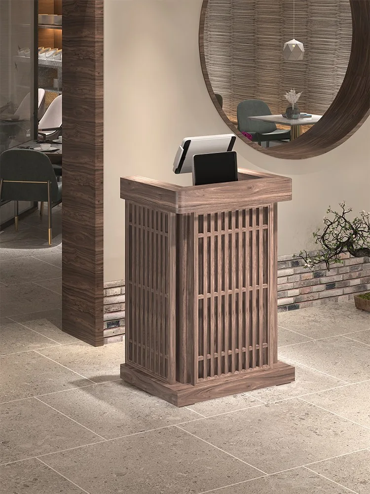 

Reception desk, bar, retro, small, front desk, consultation, welcome