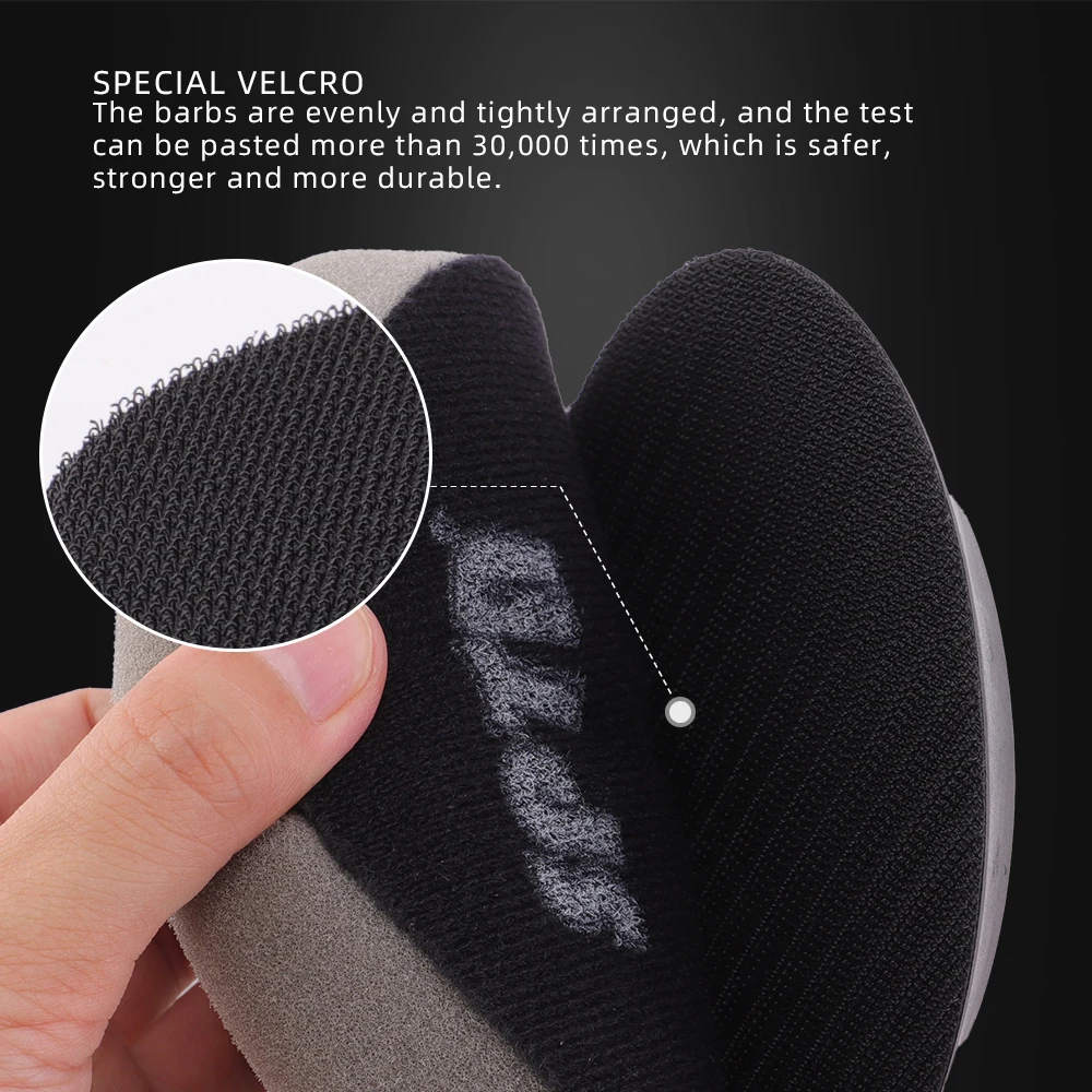 SPTA M14 5"/6" M14/M58 Thread Backing Plate Backer Professional Dual Action Car Polishing Buffing Buffer Pad Disc