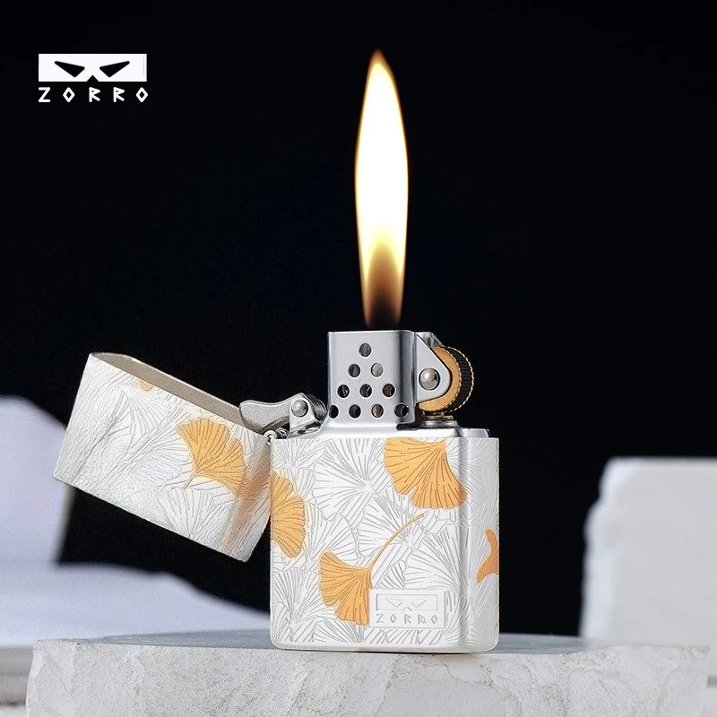 

Запальничка Sanshengyouxing второго поколения Zorro с пятисторонней гравировкой и медным сердечником, элитный подарок бойфренду