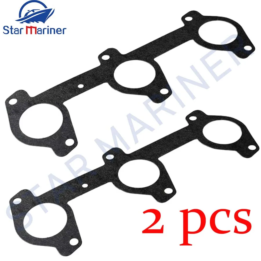 

6H3-14198 Carburetor Gasket For YAMAHA Outboard Motor Parsun Hidea Seapro HDX 2T 60HP E60 6H3-14198-A1; 6H3-14198-00 2 PCS