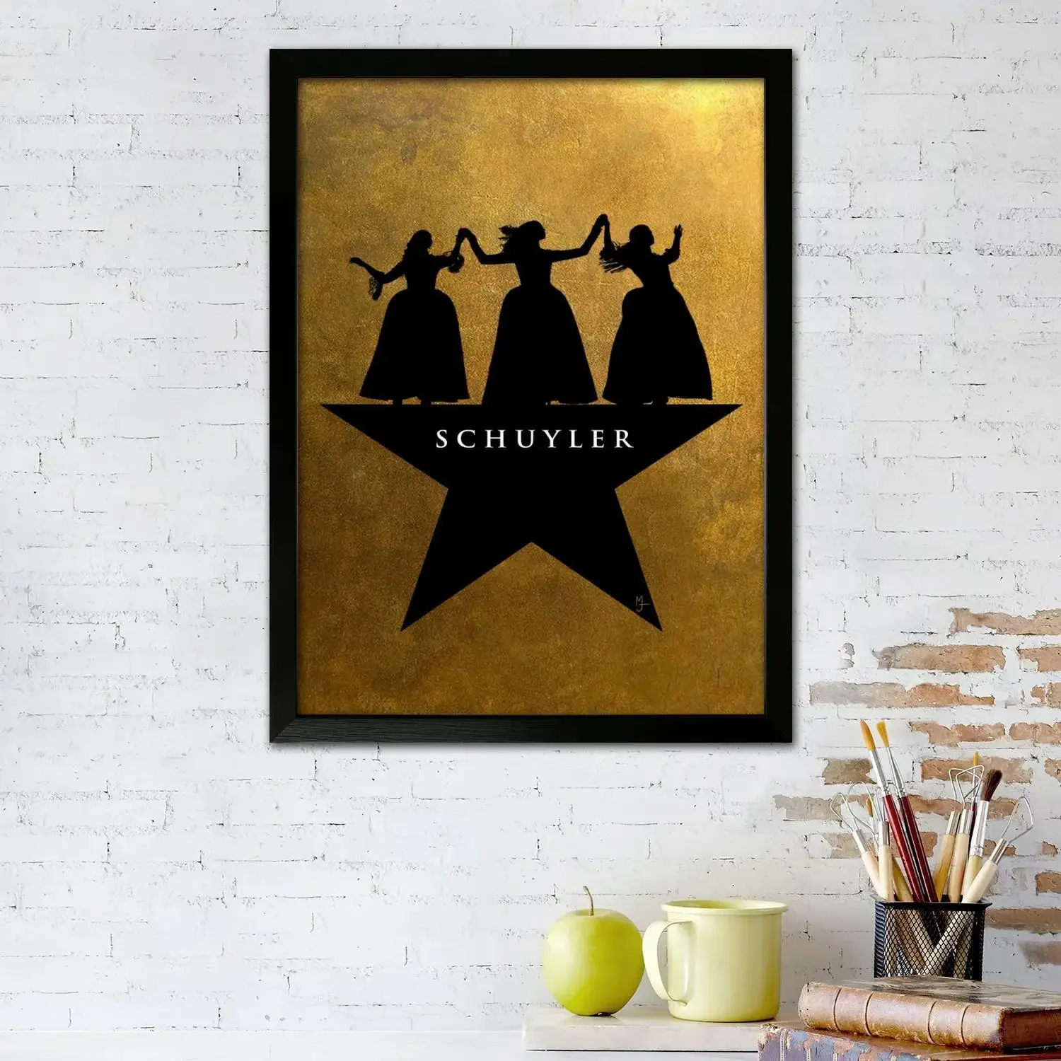 hamilton Canvas Art Poster and Wall Art, Picture Print, Modern Family Bedroom Decor,Decorative painting