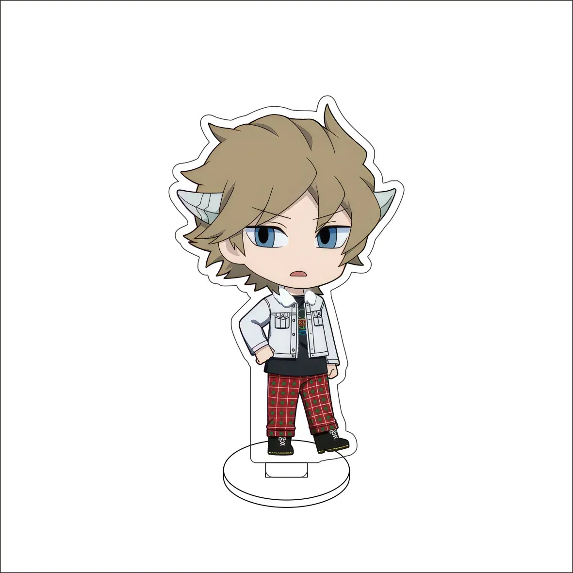 10CM Anime World Trigger Kuga Yuma Jin Yuichi‌ Mikumo Osamu Kohei Izumi Cos Acrylic Figure Stand Cute Gifts Ornaments view 4