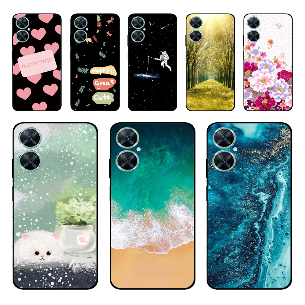 for Funda Huawei Nova 11i Case Soft Silicone Marble Back Cover Phone Cases for Huawei Nova 11i MAO-LX9 Case Nova11i 11 i Coque