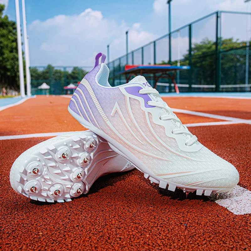 Professional Spikes Track And Field For Men Women Training Shoes Outdoor Nail Running Shoes Breathable Men's Athletics Sneakers