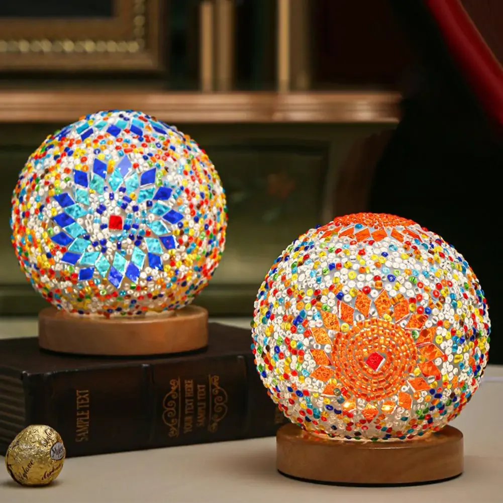 ไฟกลางคืนแบบโรแมนติกชาร์จไฟผ่าน USB โคมไฟโต๊ะที่สร้างสรรค์ไฟห้องนอนของขวัญไฟตกแต่งสวนเด็กผู้หญิง