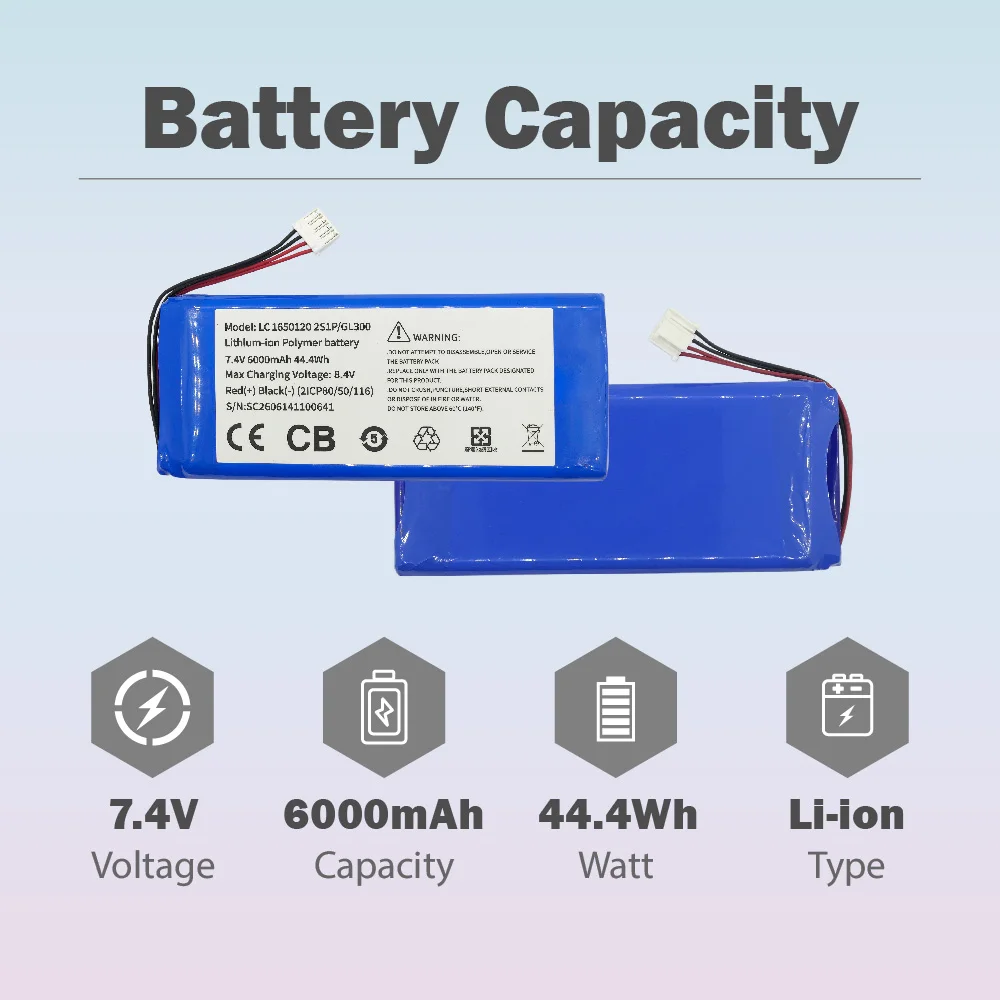 6000mAh Remote Control Battery GL300C For Drone For DJI Phantom 3 Pro/3 A,Phantom 4/ 4 A/4 Pro/4 Pro V2.0, Inspire 1/Inspire 2 - view 2
