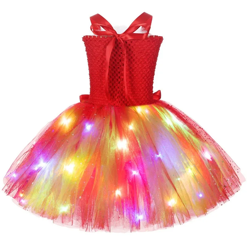 christmas light up dress Girls' LED Light-up Party Dress, Cute Tree Pattern, Sequined Performance Skirt for Kids, Christmas Stage Clothes Folly Size:48 Long pleated maxi dress 7 Comfortable Black Dress and cozy gatherings at