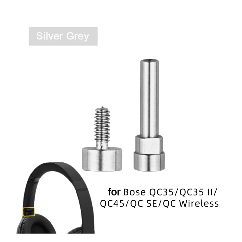 POYATU for Bose QC35 QC35 II QC45 QC SE Hinge Screws Only - Replacement Pivot Screws for Headphone Repair view 4