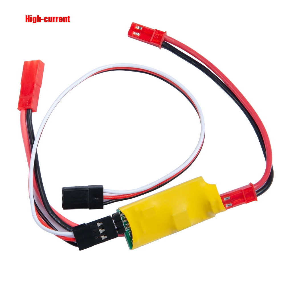 YEAHRUN RC Car Light Control Switch High Current Independent Power Supply for 1/10 RC Model Car Parts