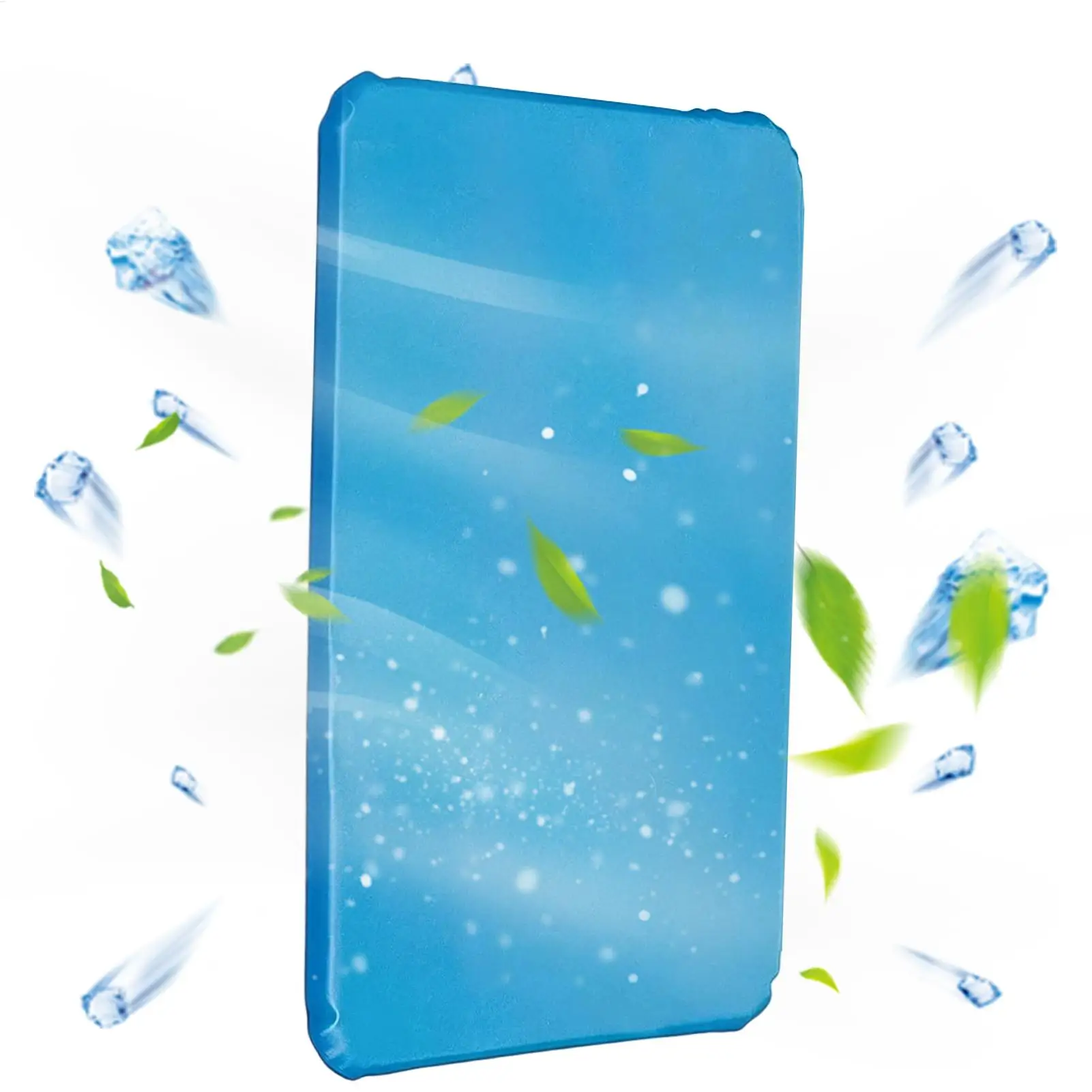 Summer Ice Cold Pillow Massager Therapy Insert Pillow Chillow Sleeping Aid Cooling Gel Pillow Chilled Sleeping Comfortable Mat