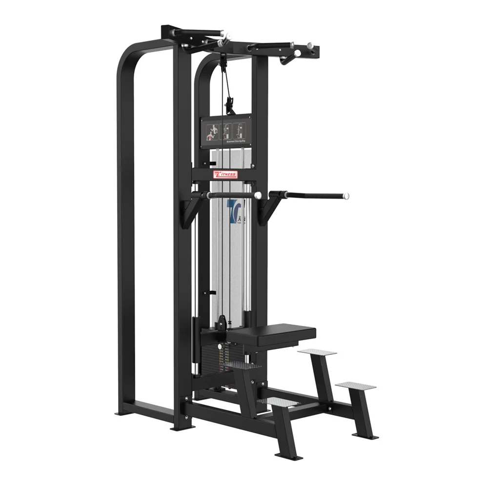 GC-5019 Pin Load Selection Machines Fitness Equipment Assisted Chin/Dip Pull up Machine