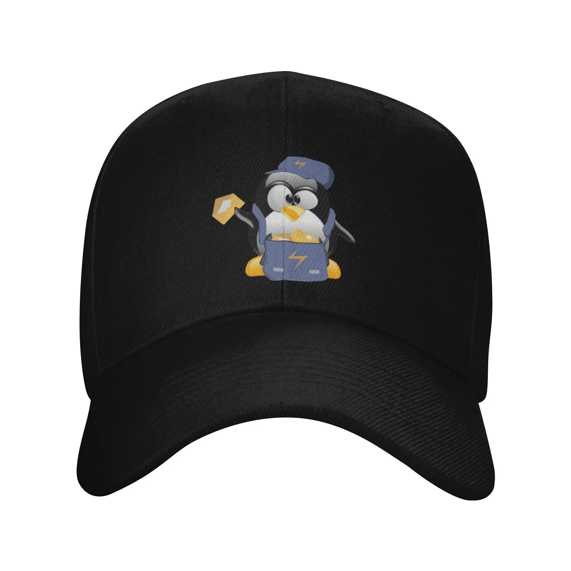 New Tux Penguin  Baseball Cap Linux  y2k Retro Trucker Hat Summer Men Adult Hiking Fishing Snapback Cap