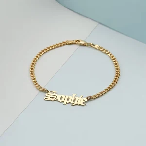 12 최고의 판매 이름 Anklet -№12