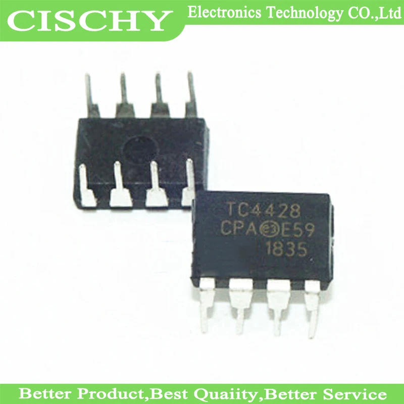 10PCS TC428CPA DIP8 TC428 TC428EPA DIP-8