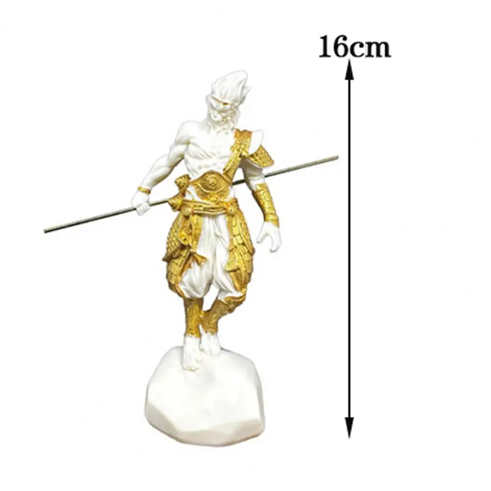 Tagua Wukong Figure Great Sages Equalling Heaven Figurine Statue Sculpture Cartoon Monkey King Model Desktop Decoration Ornament