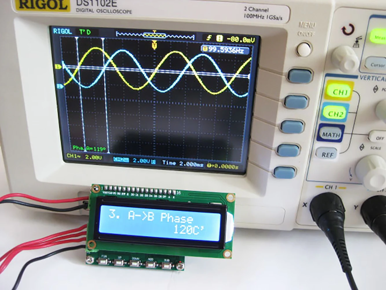 LCD LCD Screen, Blue 5V White Font, with Backlight 1602