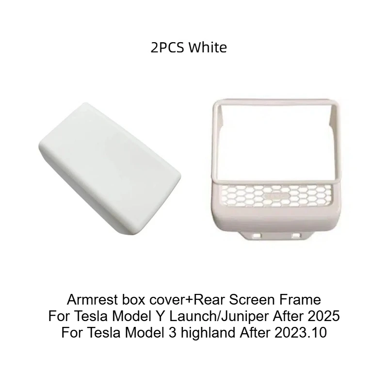 2PCS White B 