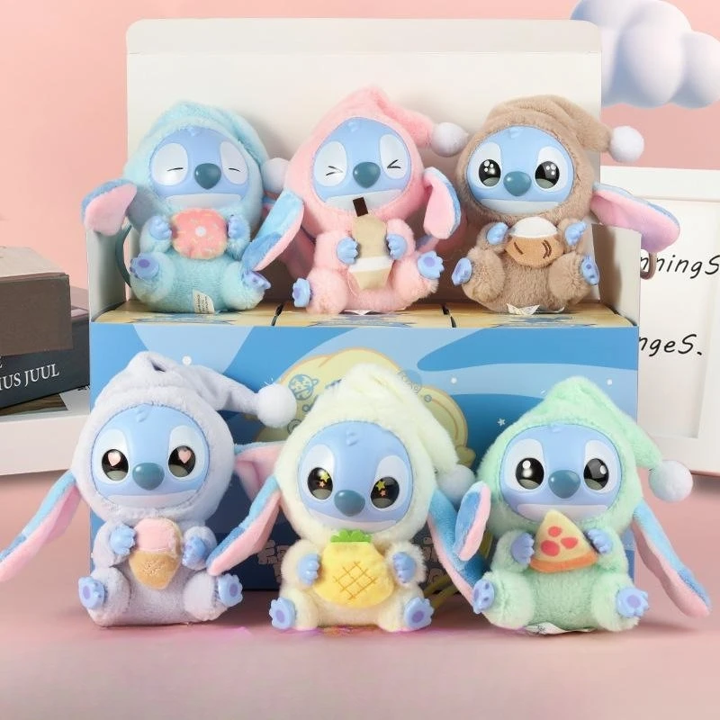 

Стич слепая коробка, фигурка Диснея, плюшевая игрушка, кукла, игрушки для девочек, кавайные слепые сумки, демонтаж музыки, слепая сумка, коробка-сюрприз