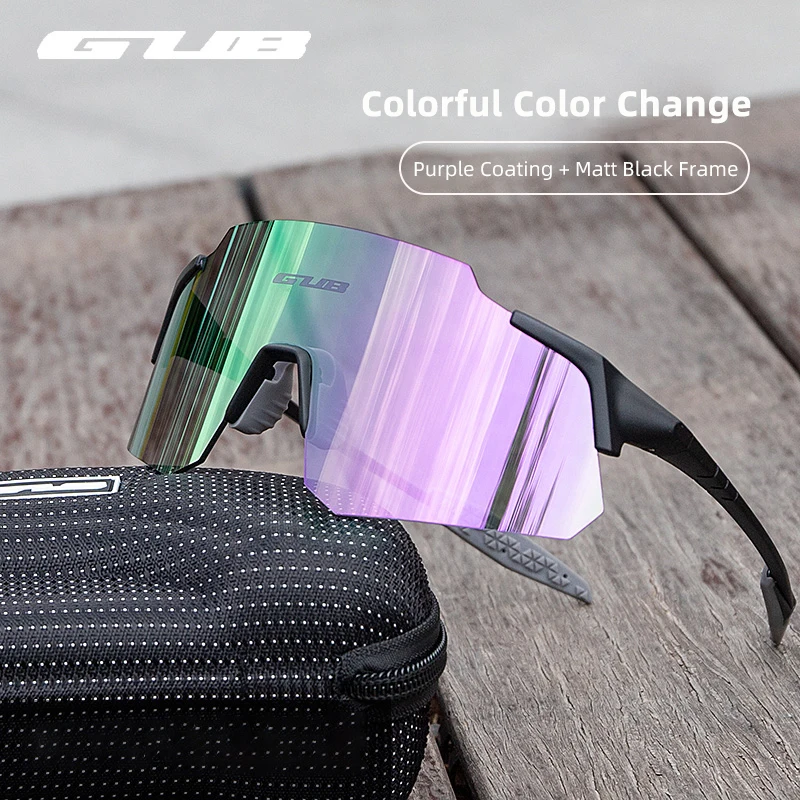 

GUB Photochromic Cycling Sunglasses Men Women UV400 Glasses MTB Road Bike Windproof Outdoor Sports Bike Goggles