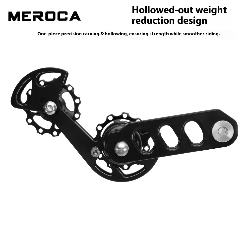 

Chain Tensioner MTB Dirt Jump Single Speed Mountain Bike Chain Guide CNC Machining Pulley Bicycle Accessories