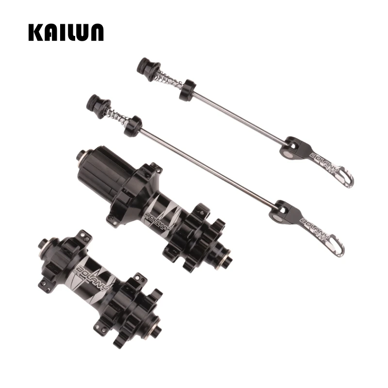 

Mountain bike accessories all aluminum alloy flower drum disc brake 24 hole fully sealed front 2 and rear 4 bearing flower drum