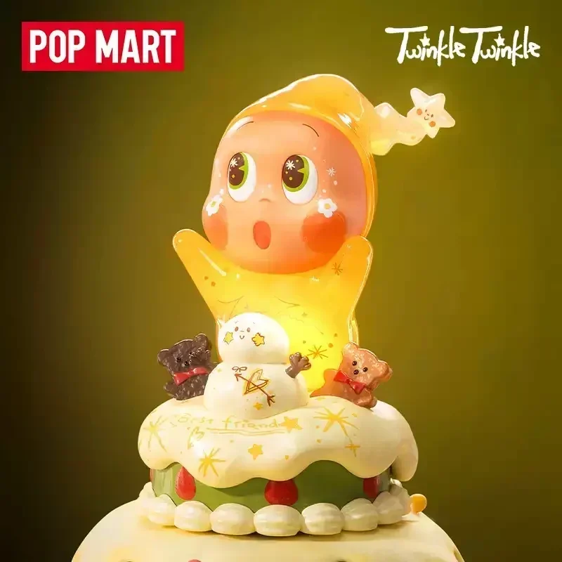 POP MART Twinkle Twinkle SAVOR THE MOMENT Series Mystery Box Echte Blind Box Guess Bag Ornament Figuren Home Decor Desktop