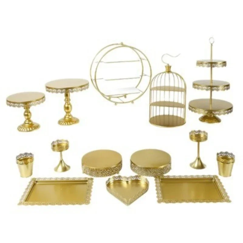 Dessert Table Ornament Display Rack Dessert Pastry Tray Cold Meal Tea Break Table Cake Rack Afternoon Tea Snack Rack
